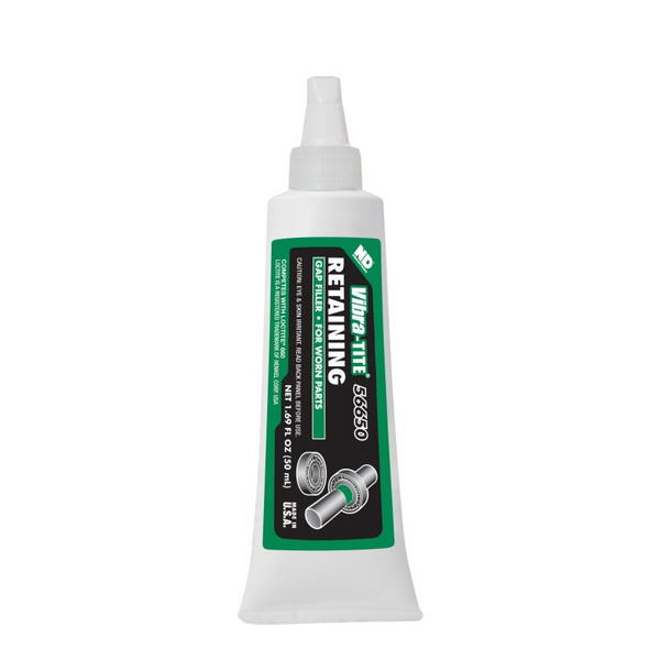 Vibra-TITE Retaining Compounds, Grey Liquid, 50 mL Tube