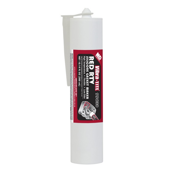 Vibra-TITE RTV Silicone Gasket Makers, 4.5 gal, Red