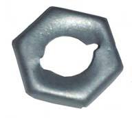 Self-Thread Hex, 1/4 in. Stud Size, 1/2 in. Drive | Nickel