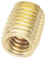 6-32 Trisert Brass, .218 Outside Diameter