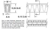 SL5 GROMMETTING - 25 FT.