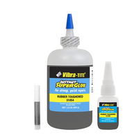 Vibra-TITE Cyanoacrylates, Black Gel, 1 lb Bottle