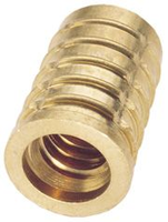 M6.0 x 1.0 Intro-Sert Brass, .375 Outside Diameter