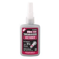 Vibra-TITE Threadlocker, Red Liquid, 10 mL Bottle